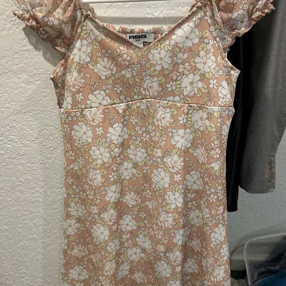 RSQ floral baby doll dress Big Girls Size Large